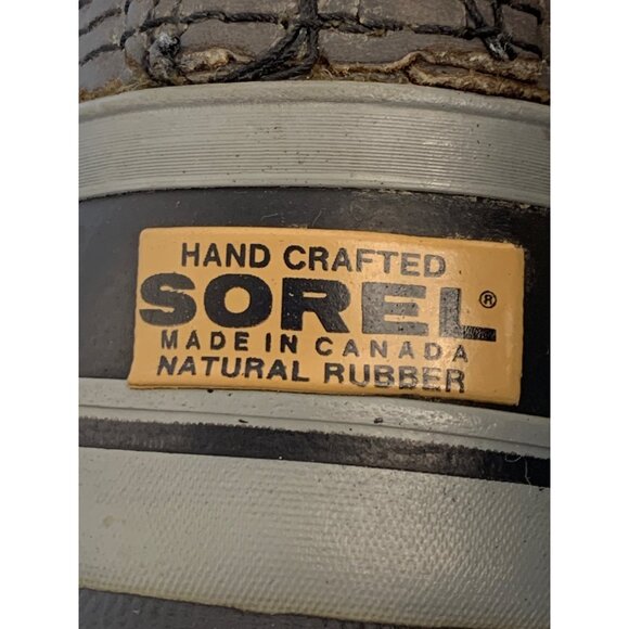 Sorel Mens Caribou Waterproof Winter Boots Size 8 Canada Wool Lined 8972 - Picture 3 of 15